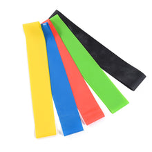 Load image into Gallery viewer, 5 Level Resistance Rubber Bands Yoga Training Elastic Bands